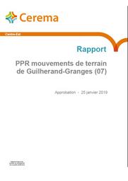 PPR Mouvements de terrain Guilherand-Granges | FOULTIER, Agnès