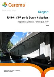 RN 90 - VIPP sur le Doron à Moutiers, Inspection Détaillée Périodique 2020 | BUSSON, David