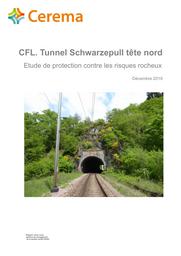 CFL. Tunnel Schwarzepull tête nord, Etude de protection contre les risques rocheux, Décembre 2019 | MLYNARSKI, Mathieu