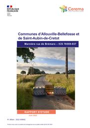 Communes d’Allouville-Bellefosse et de Saint-Aubin-de-Cretot - Marnière rue de Brémare – ICS 76559-037 | MEMPIOT, Aurélien