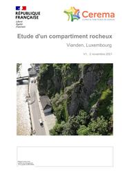 Etude d'un compartiment rocheux Vianden, Luxembourg | MLYNARSKI, Mathieu