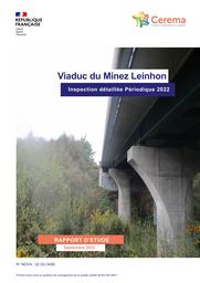 Viaduc du Minez Leinhon. Inspection Détaillée Périodique 2022 | BONIC, Florent