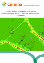 Étude d'impact acoustique du projet de raccordement de la RN141 à l'ouest d'Angoulême – État initial | LAULOM, Matthieu
