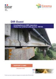 Investigations et AMO réparation – Viaduc sur le Brivet côté gauche – RN 165 | TELLIER, Aurélien