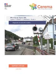 Diagnostic de sécurité routière PN22 de Thann | CHESNEAU, Jean-Christophe