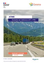 ATMB, Evaluation de l'adhérence (CFT + PTE) | CHATENOUD, Cédric