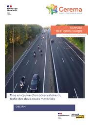 OBS2RM - Rapport méthodologique sur la mise en oeuvre d'un observatoire du trafic des deux-roues motorisés | DOUCET, David