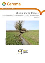 Champigny-en-Beauce : Franchissement du ruisseau du Villay à Chétiveau | BARREAU, Laura