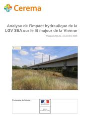 Analyse de l'impact hydraulique de la LGV SEA sur le lit majeur de la Vienne | BARREAU, Laura
