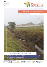 Etude hydraulique de la Retrève (45) Modélisation de la crue de 2016 Propositions d’aménagements | LAVAUD, Emmanuel