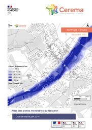 Atlas des zones inondables du Beuvron - Crue de mai et juin 2016 | BARREAU, Laura