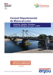 Inspection Détaillée Périodique du pont de Montjean sur Loire – 212P01 | BOUCHET, Willy