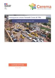 Aménagements urbains Yaoundé Coeur de Ville. Contrôle extérieur sur plans APD | DUBOS, Nicolas