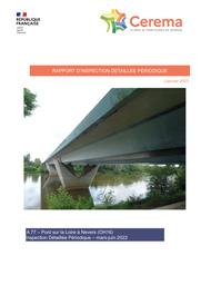 A 77 - Pont sur la Loire à Nevers (OH16). Inspection détaillée périodique- mars-juin 2022 | LACROIX, Christian