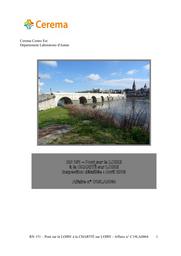 RN 151 - Pont sur la LOIRE à la CHARITE sur LOIRE. Inspection détaillée : avril 2019 | LACROIX, Christian