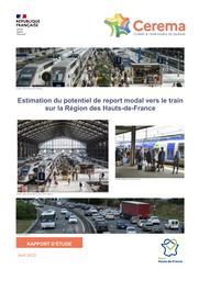 Estimation du potentiel de report modal vers le train sur la Région des Hauts-de-France | HASIAK, Fabrice