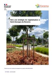 Vers une stratégie de végétalisation à Saint-Georges-de-Reneins | BILLON, Virginie