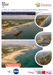 Bilan des connaissances des aléas du littoral de la Communauté d'agglomération Hérault Méditerranée. Note de synthèse des aléas et des enjeux littoraux | GUIOT, Mélanie