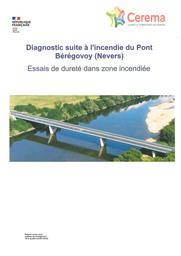 Diagnostic suite à l'incendie du Pont Bérégovoy (Nevers). Essais de dureté dans zone incendiée | GAGNON, Arnaud