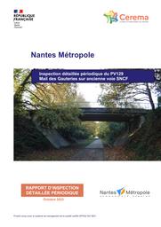 Inspection détaillée périodique du PV129 Mail des Gauteries sur ancienne voie SNCF | AMEDEMGNAH, Louisa