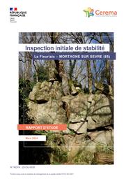 Inspection initiale de stabilité La Fleuriais. MORTAGNE SUR SEVRE (85) | ROLAND, Julie