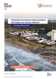 Projection du trait de côte et analyse des enjeux au niveau national - Horizons 2050 et 2100 | HEDOU, François