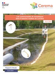Les communautés de moustiques dans 6 bassins routiers de Lorraine - suivi 2023 | MAZUER, Pierre