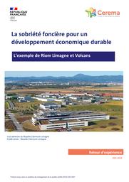 La sobriété foncière pour un développement économique durable : L'exemple de Riom Limagne et Volcans | BLANC, Ludovic