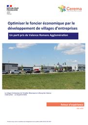 Optimiser le foncier économique par le développement de villages d’entreprises : Un parti pris de Valence Romans Agglomération | BLANC, Ludovic