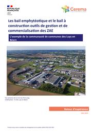 Le bail emphytéotique et le bail à construction, outils de gestion et de commercialisation des ZAE : L’exemple de la Communauté de Communes des Luys en Béarn | MUNOZ, Ghislaine