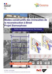 Modes constructifs des immeubles de la reconstruction à Brest - Projet Siamorphose : Cahier des caractéristiques thermiques | POIRIER, Baptiste