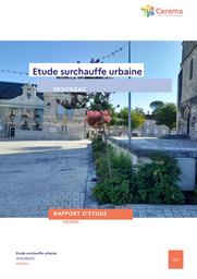 Etude surchauffe urbaine - Segonzac (16) | MOULIN, Élodie