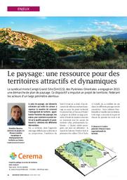 Le paysage : une ressource pour des territoires attractifs et dynamiques | BAXERRES, Bénédicte